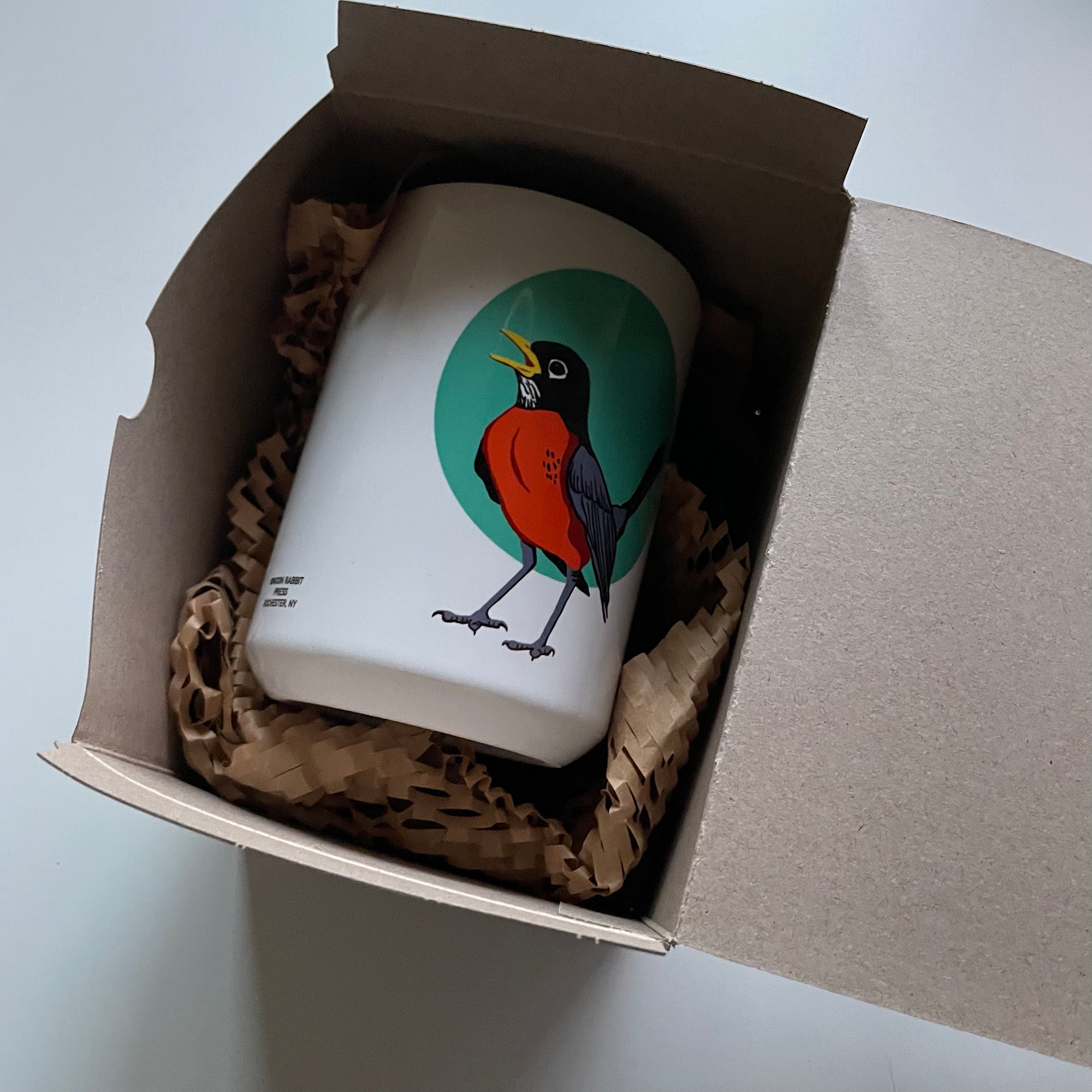 American Robin LIMITED EDITION 15oz Ceramic Coffee Mug
