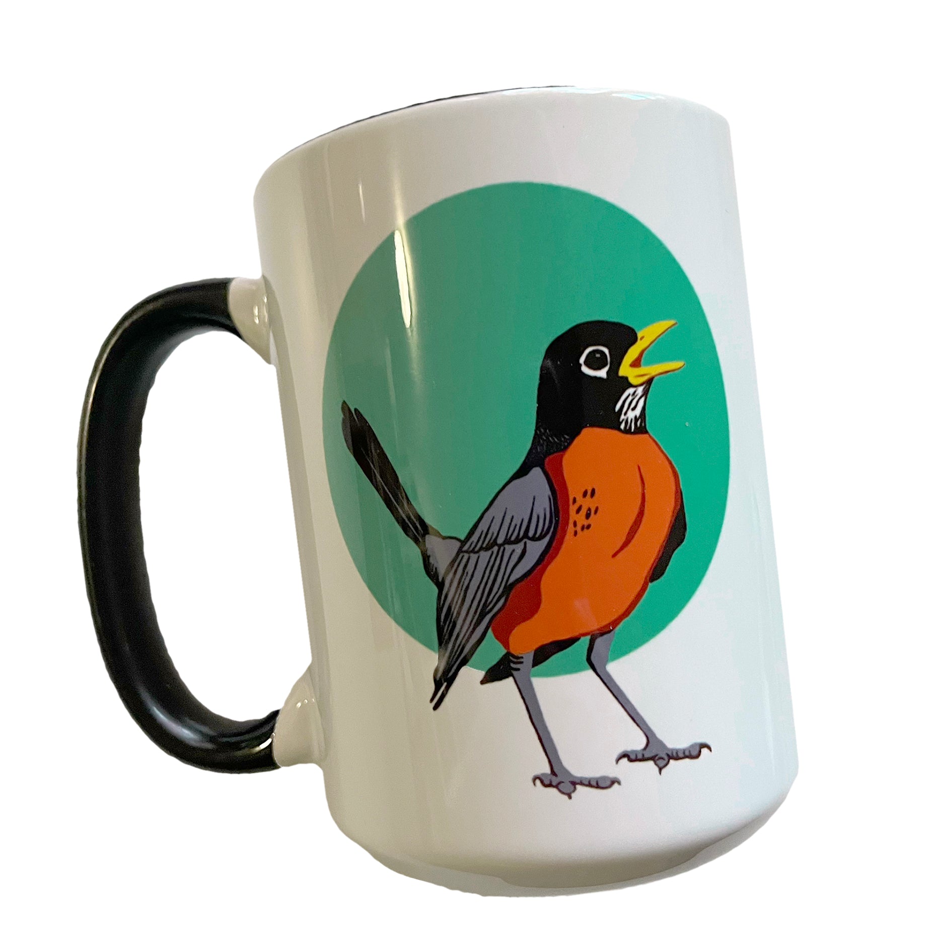 American Robin LIMITED EDITION 15oz Ceramic Coffee Mug