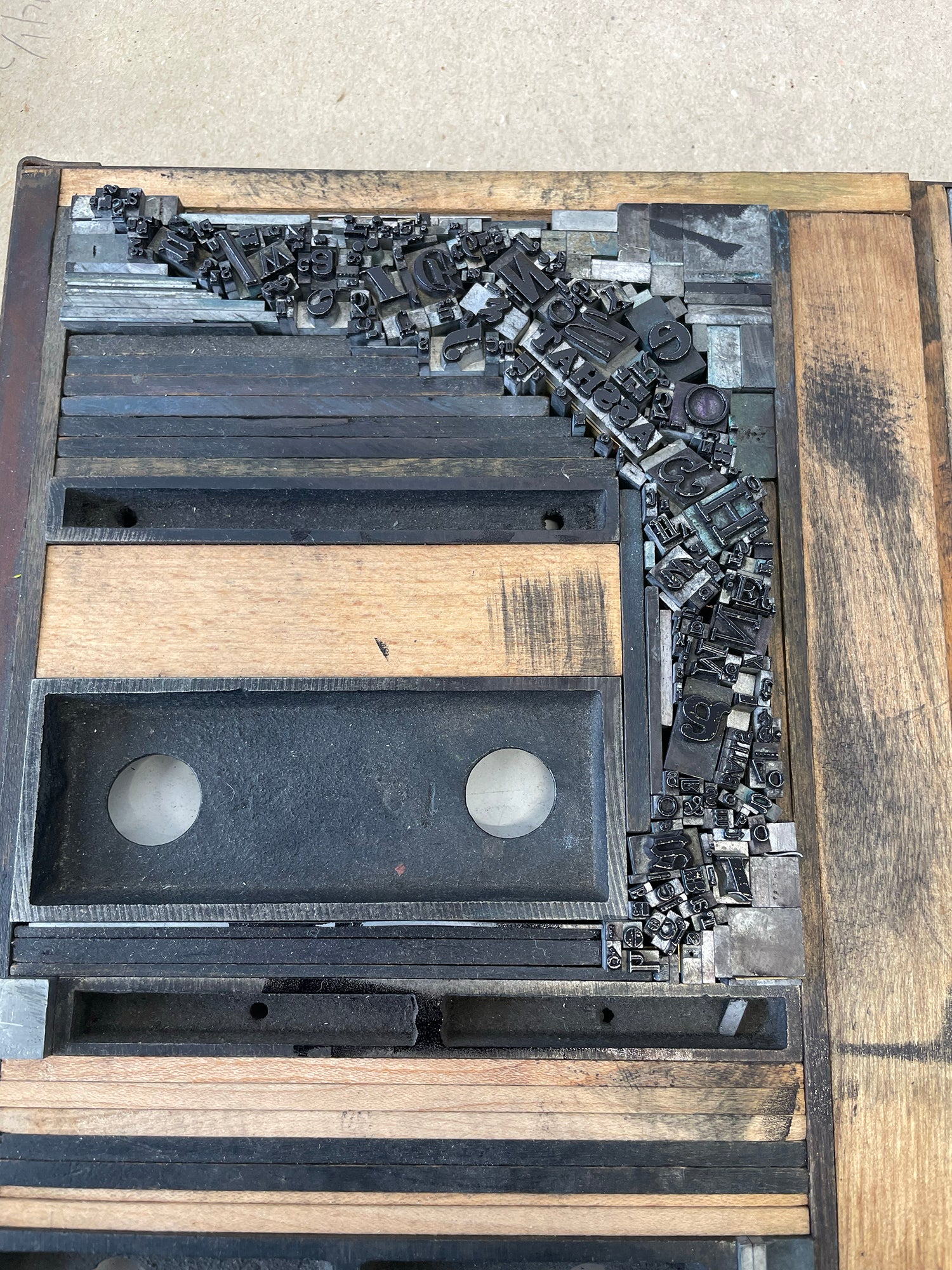 All The Swears No. 2 •  Monotype and Letterpress Fine Art Print