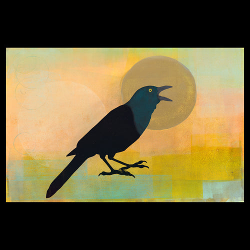 Do You Like To Swear? Because I Sure Do • Monotype and Linocut Fine Art Print