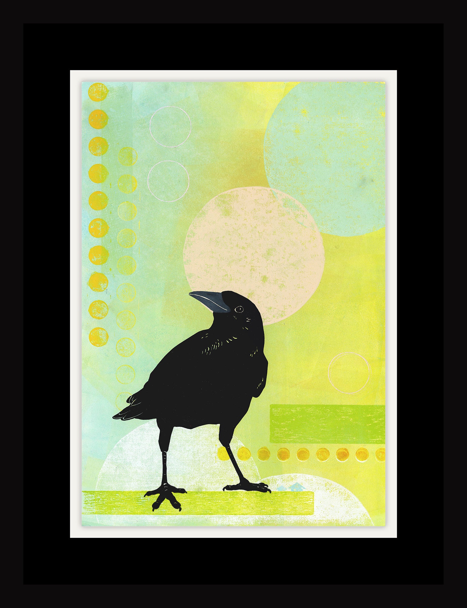 My Love of Potatoes Knows No Bounds •  Monotype and Linocut Fine Art Print