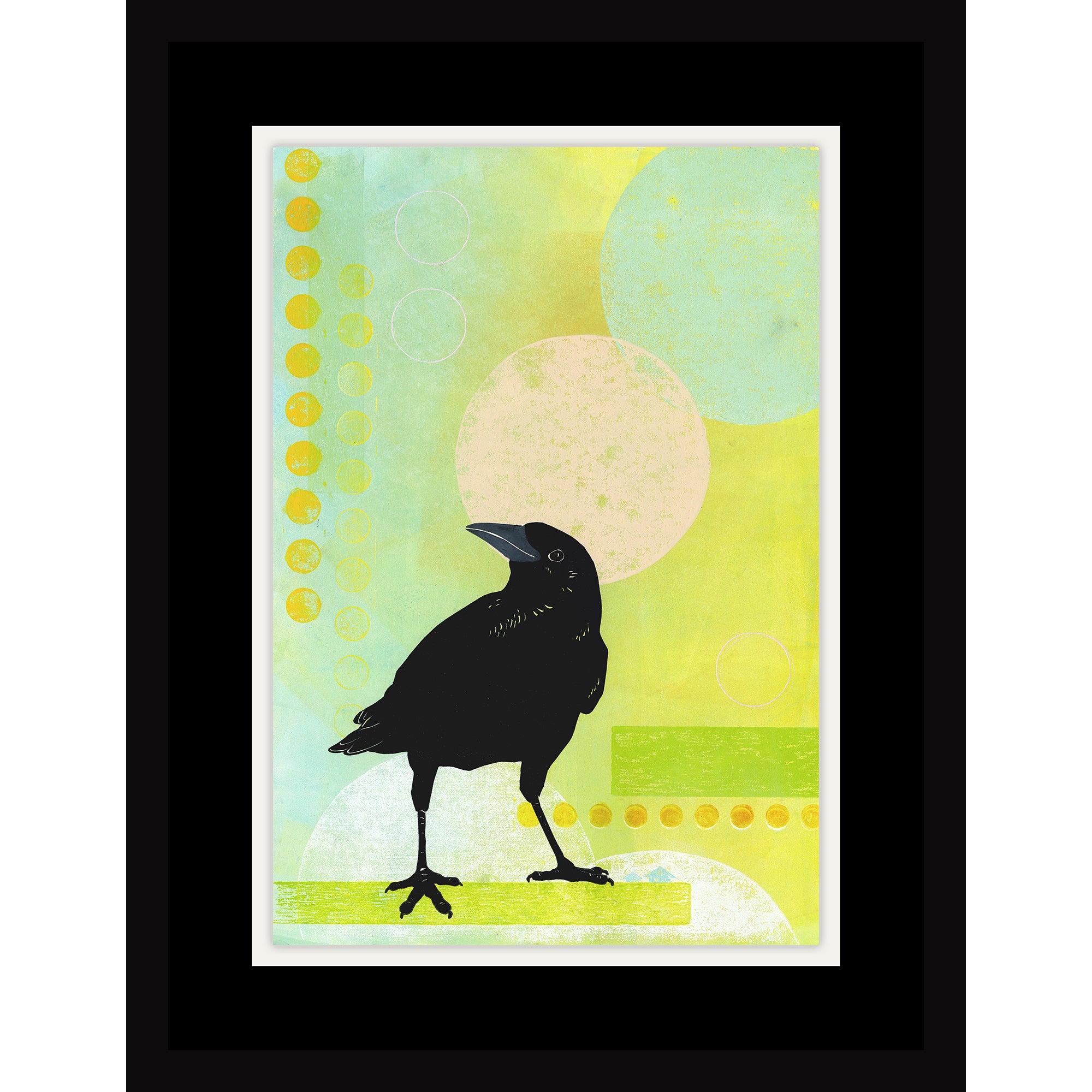 My Love of Potatoes Knows No Bounds • Monotype and Linocut Fine Art Print