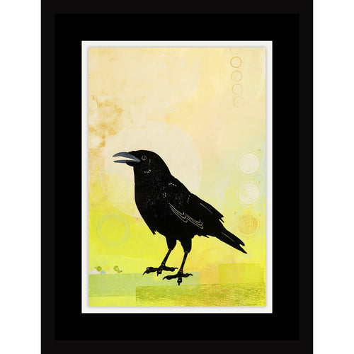 Coffee and Pie... Nectar Of The Gods! •  Monotype and Linocut Fine Art Print