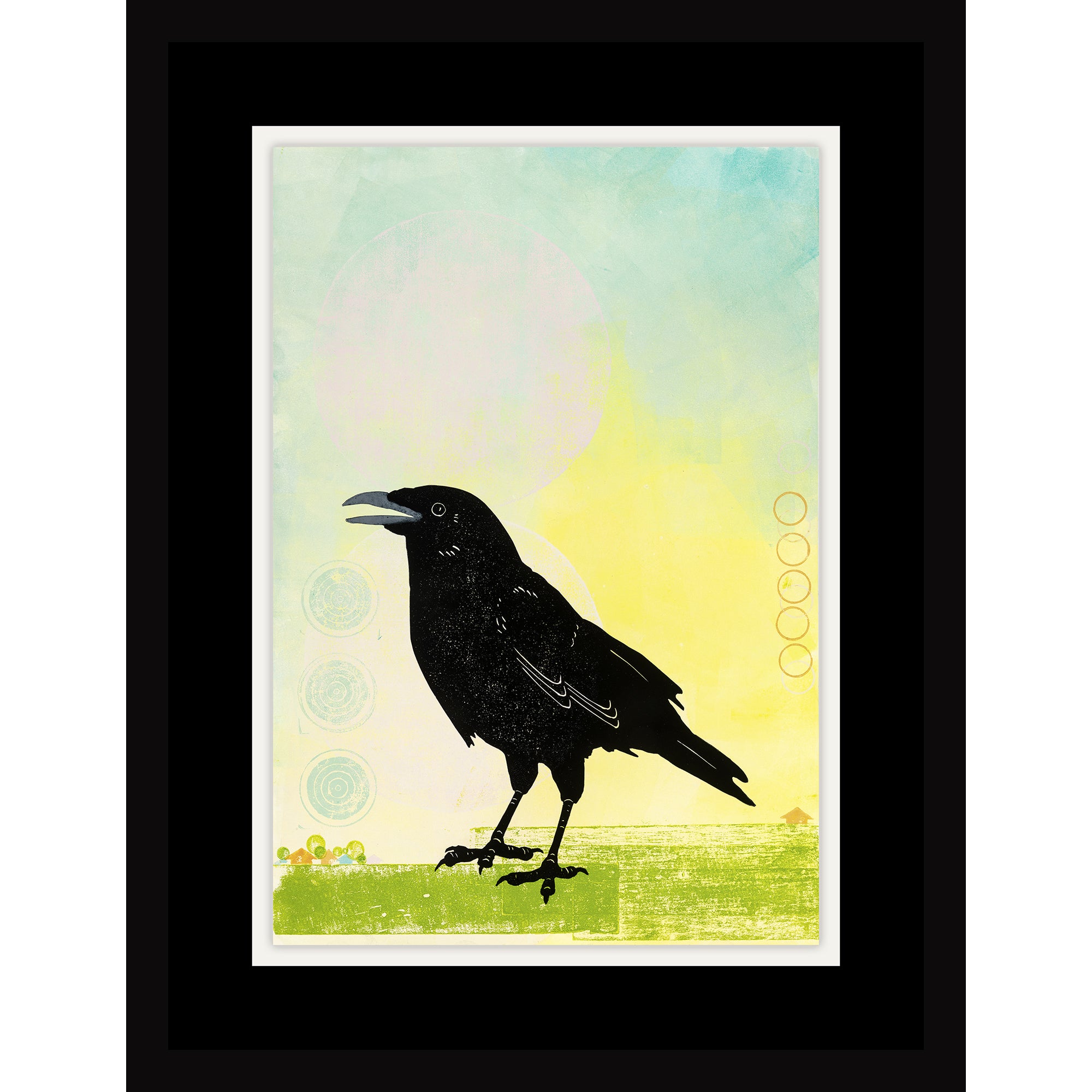 Do What You Want, You Will Anyway • Monotype and Linocut Fine Art Print