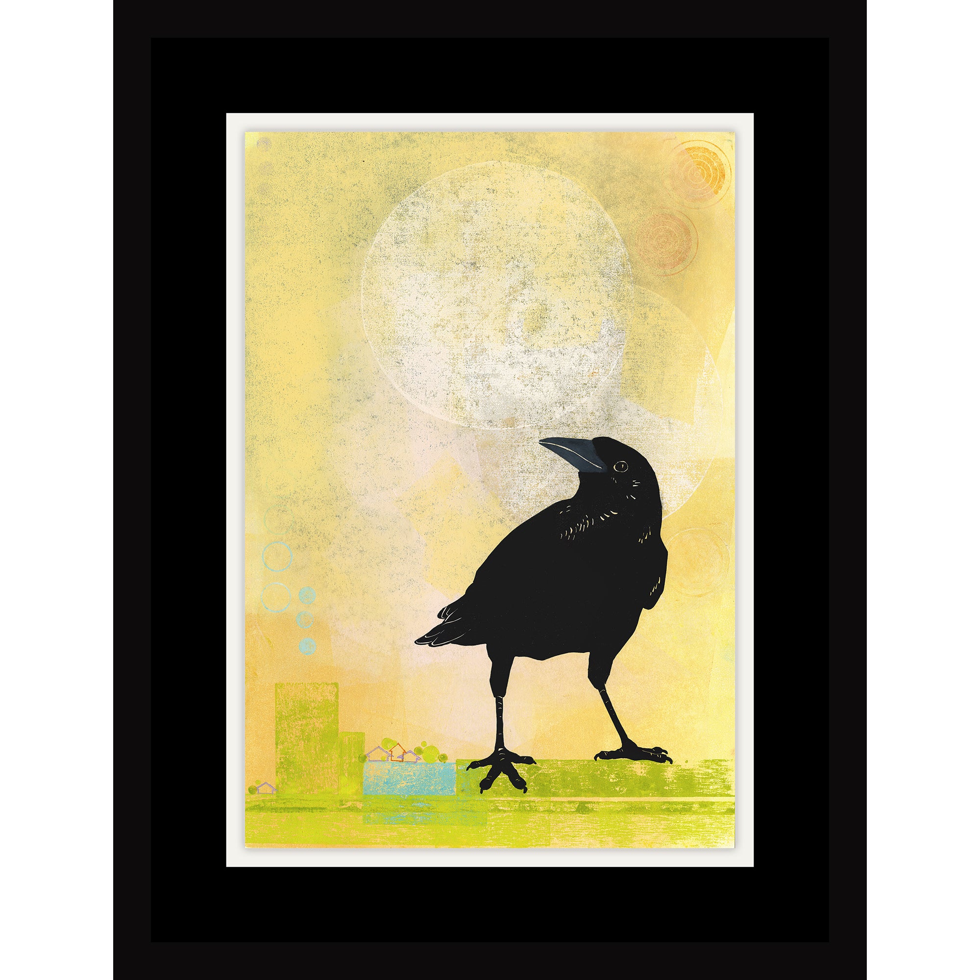Mistakes Will Happen • Monotype and Linocut Fine Art Print