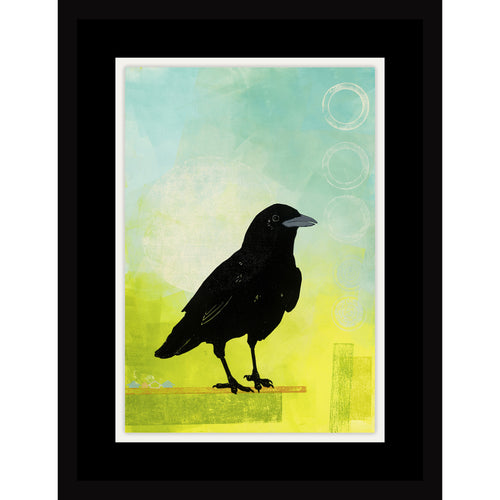 Overthinking Is My Specialty •  Monotype and Linocut Fine Art Print