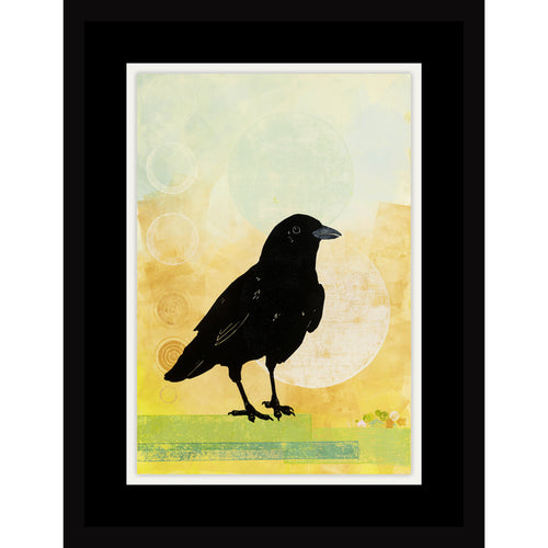 I Don't Understand How Time Works •  Monotype and Linocut Fine Art Print