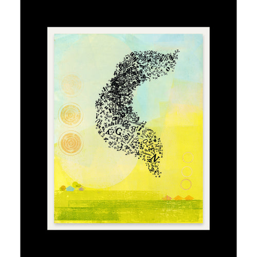 All The Swears No. 1  •  Monotype and Letterpress Fine Art Print