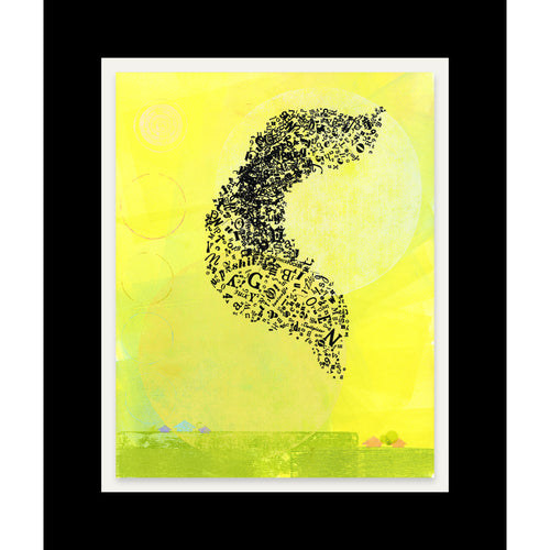 All The Swears No. 7 •  Monotype and Letterpress Fine Art Print