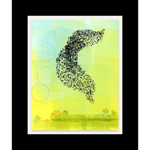 All The Swears No. 8 •  Monotype and Letterpress Fine Art Print