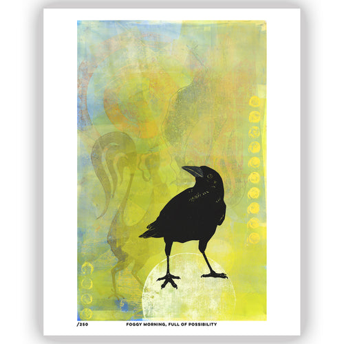 Foggy Morning, Full Of Possibilities •  REPRODUCTION