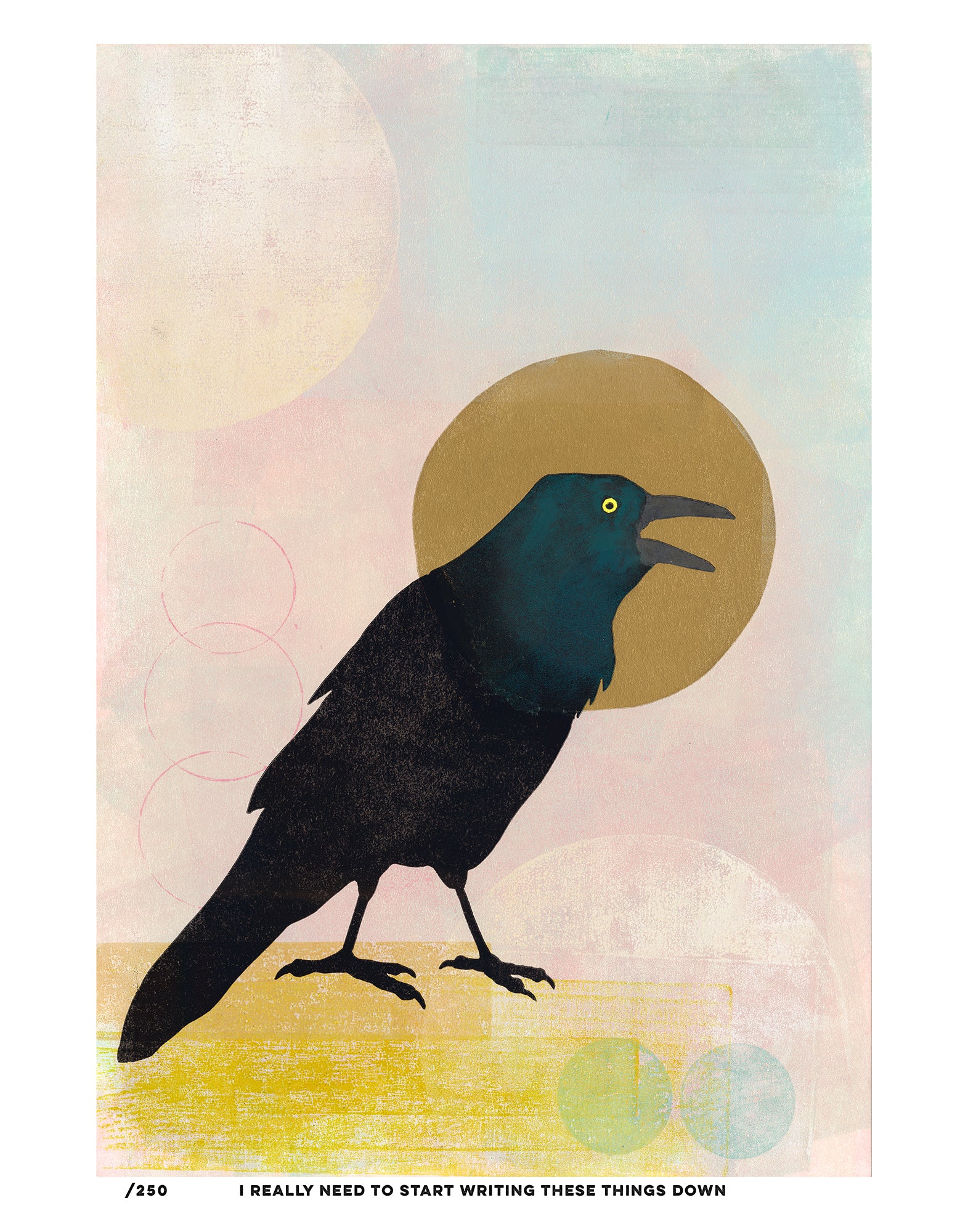 I Really Need To Start Writing These Things Down • REPRODUCTION