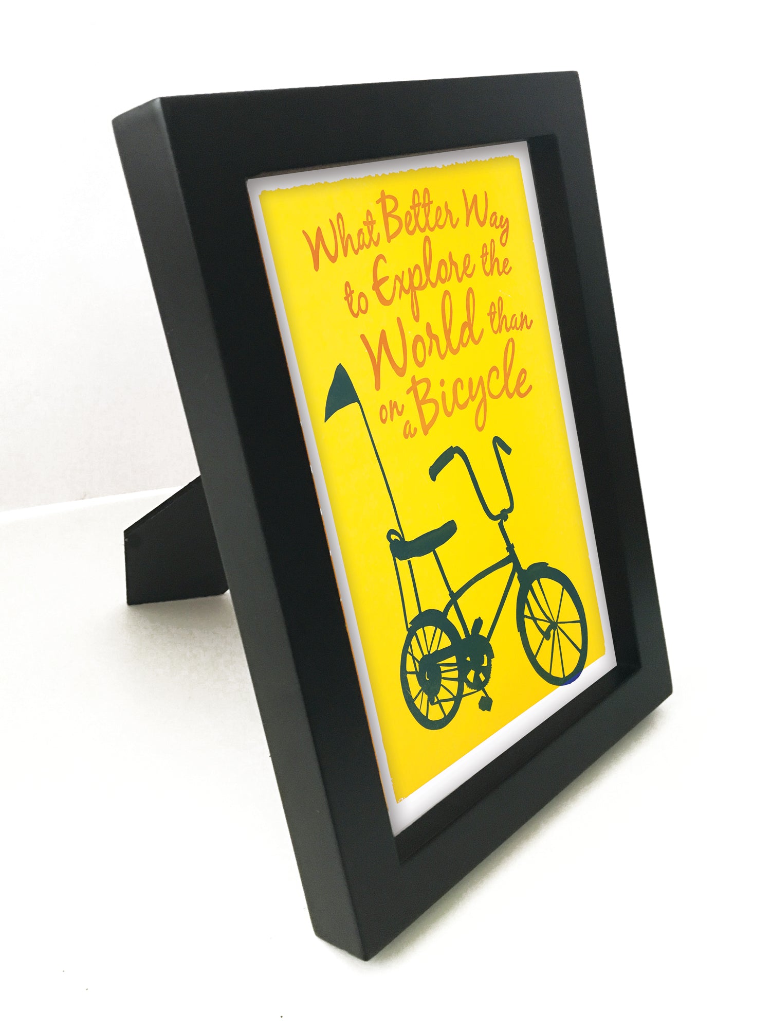 Explore the World 5" x 7" Reproduction