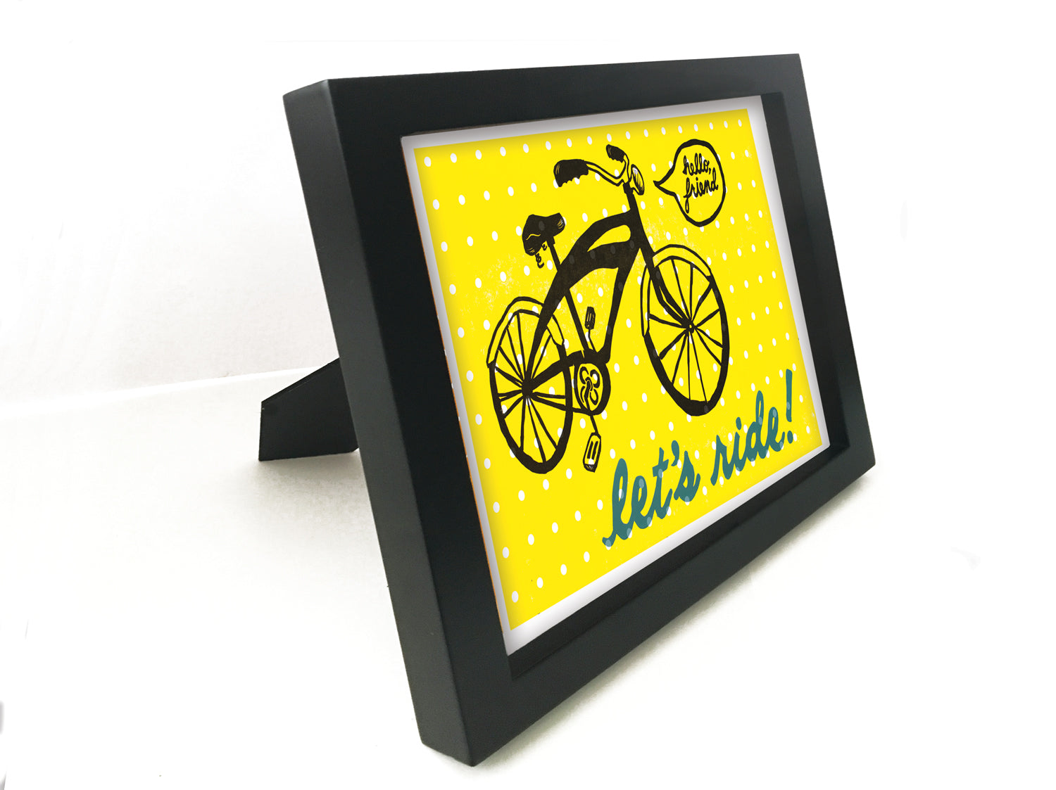 Let's Ride! 5" x 7" Reproduction