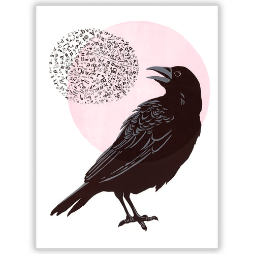American Crow • Archival inkjet REPRODUCTION
