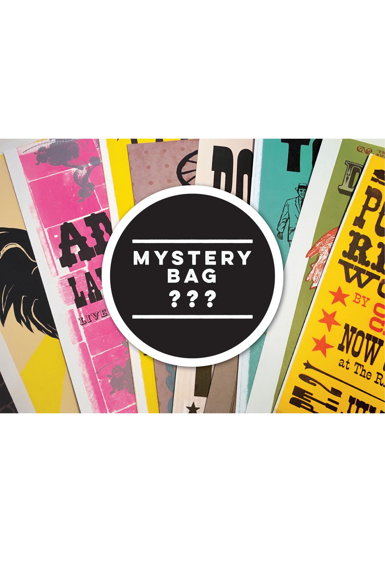 LETTERPRESS MYSTERY BAG!