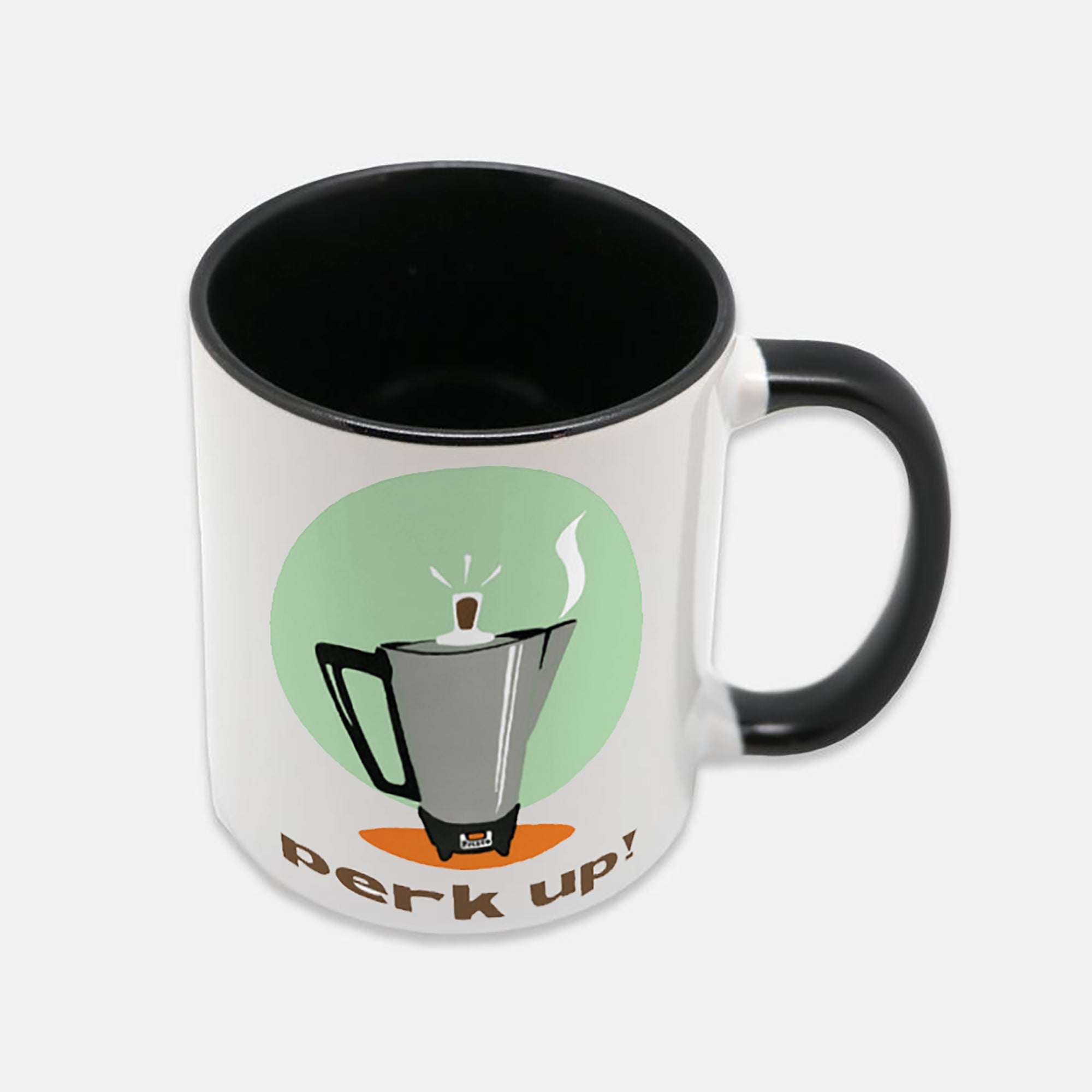 Perk Up! Ceramic Coffee Mug, 11oz