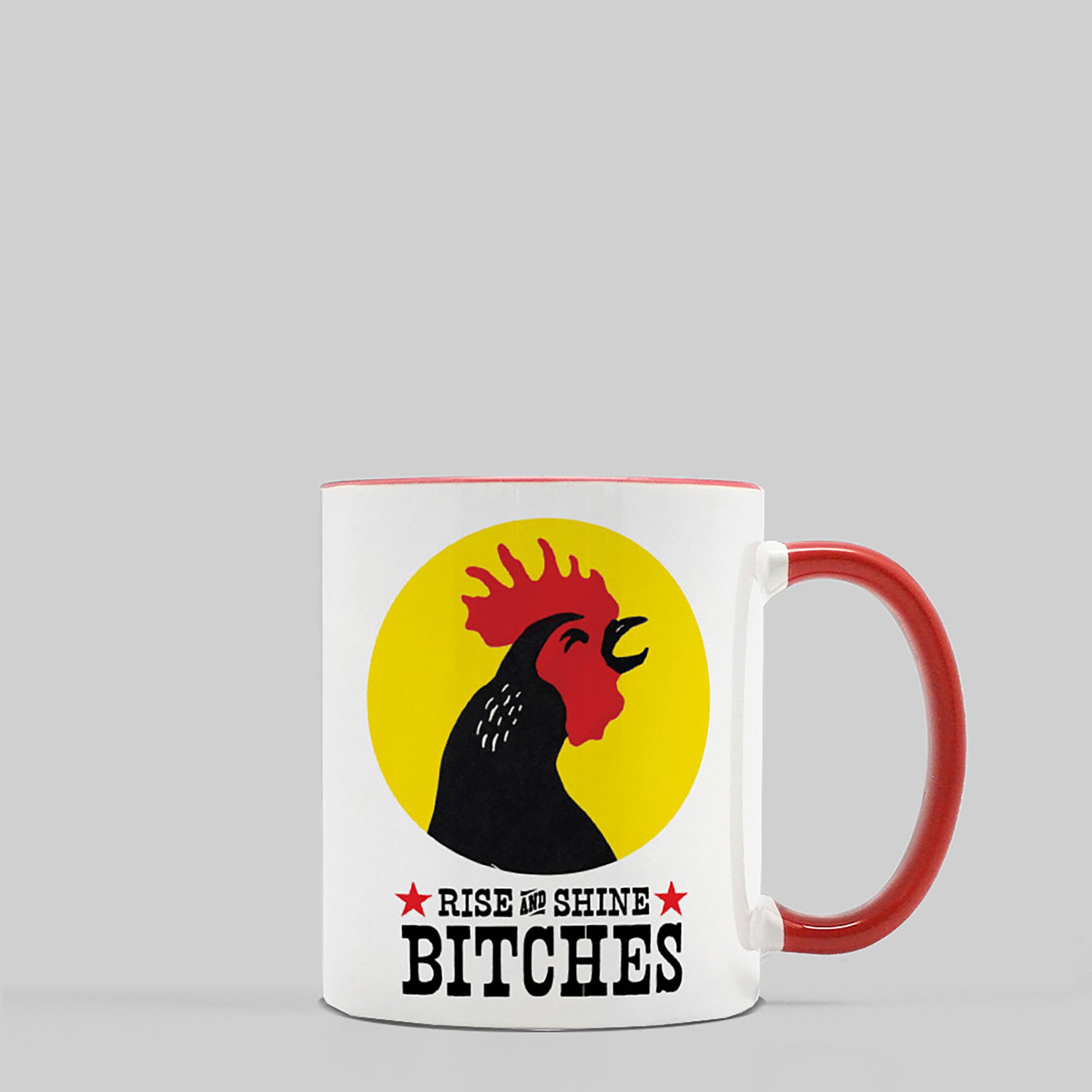Rise and Shine Ceramic Coffee Mug, 11oz
