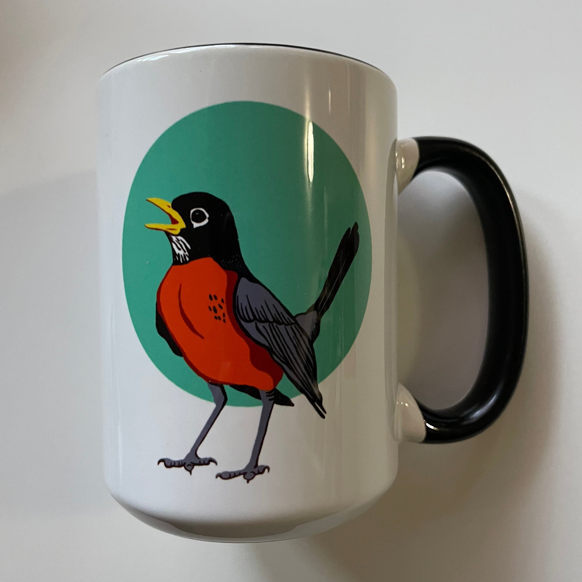 American Robin LIMITED EDITION 15oz Ceramic Coffee Mug