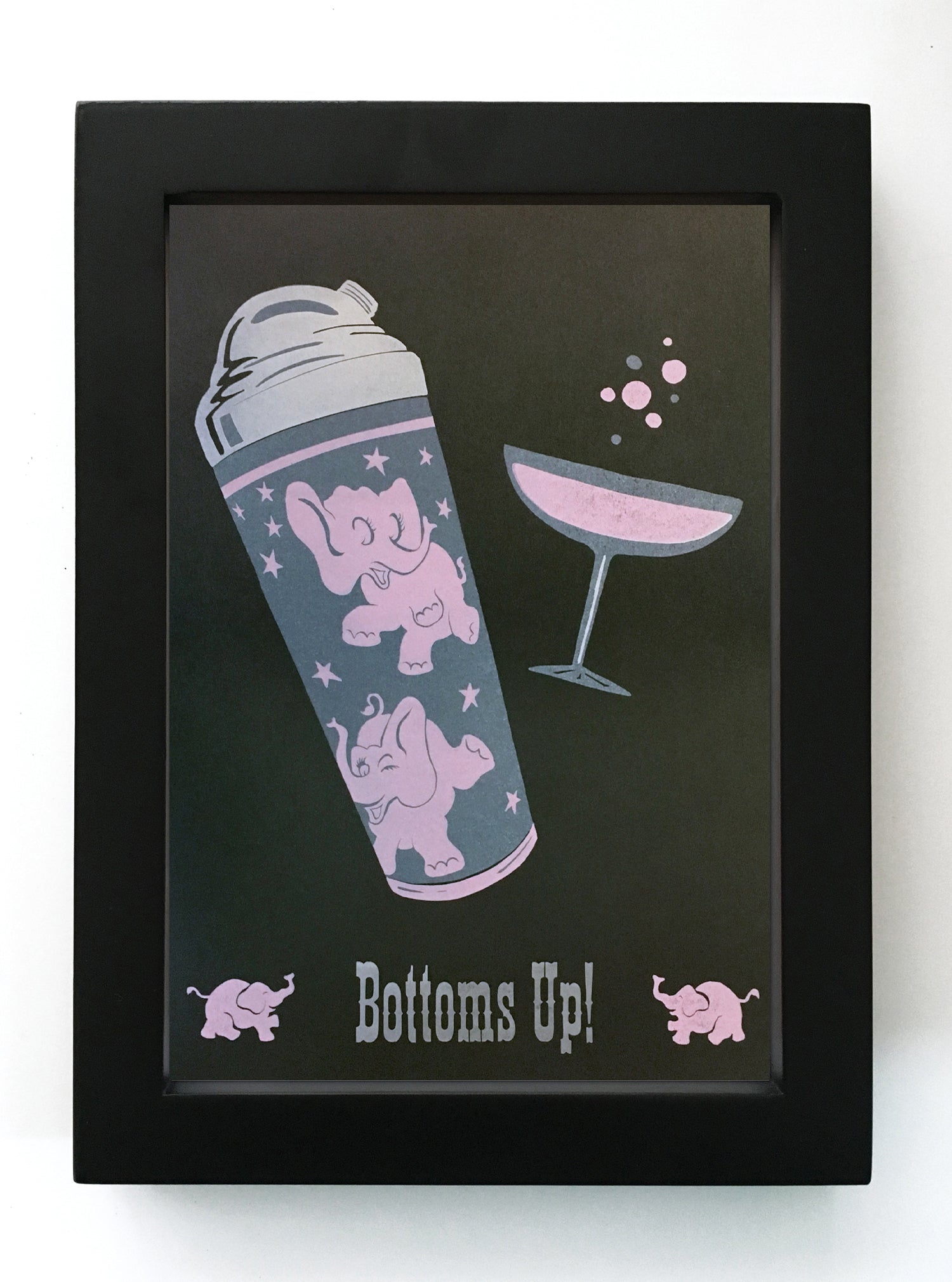 Bottoms Up! 5" x 7" Reproduction