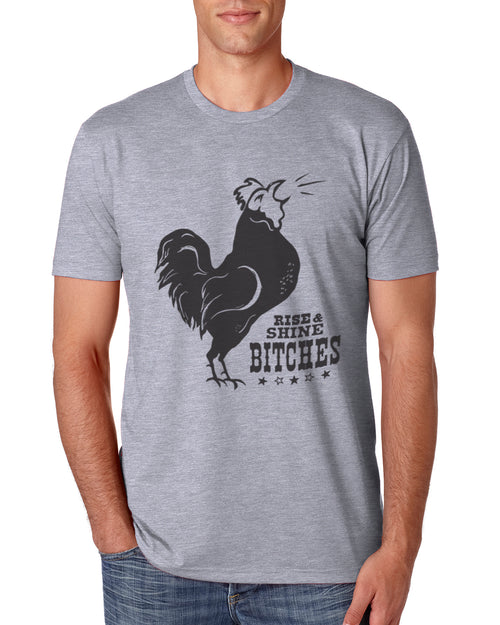 Rise and Shine Short sleeve Crew Neck T-Shirt - MENS/UNISEX • ORIGINAL DESIGN